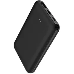 Bigben Connected BBC PB Poly 5000 mAh Black 1USBA+1USBC (5000 mAh, 10 W, 18.50 Wh), Powerbank, Schwarz