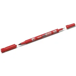Pilot, Marker, twin marker 0.3/0.5mm red