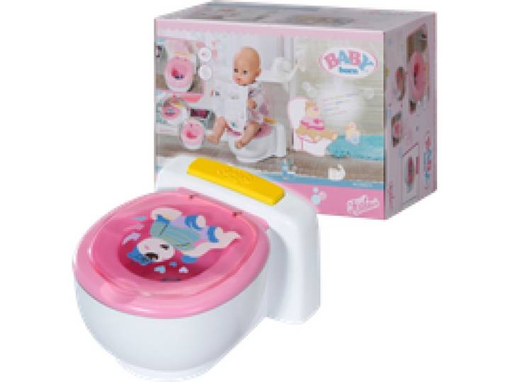 BABY BORN Accessoire pour poupée, Poo Poo Toilette