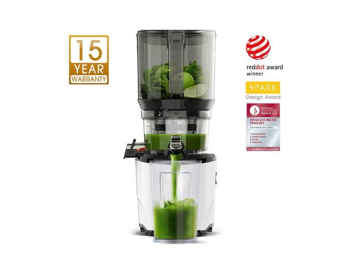 Kuvings Entsafter KUVINGS AUTO10S HANDS-FREE SLOW JUICER (KHS-2591CE), 200 W, 3.000-ml-Hopper