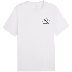 Puma, Herren, Sportshirt, CLASS Graphic Tee (L), Weiss