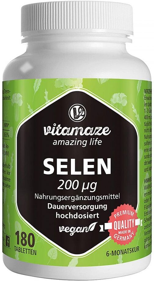 Vitamaze SELEN 200 μg hochdosiert vegan