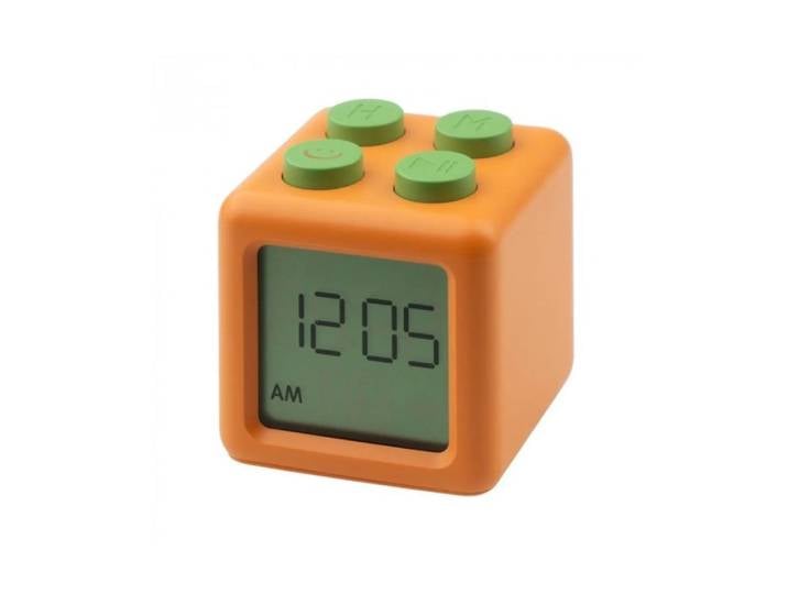 Wecker Würfel Orange