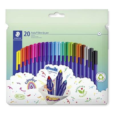 STAEDTLER triplus color 323 Fasermaler, 20er Set, 323 C20
