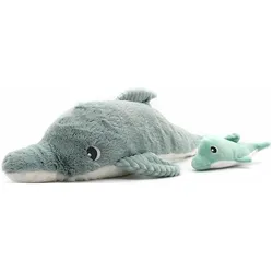 Les Déglingos Tofou The Dolphin Mum&baby Mint