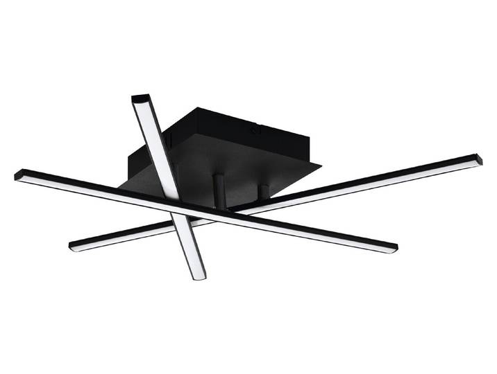 Eglo LED-Deckenleuchte Lasana 3 Schwarz-Weiss 3 × 3.5 W
