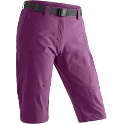MAIER SPORTS Damen Caprihose Kluane Da-Capri el., Größe 44 in Lila Lila