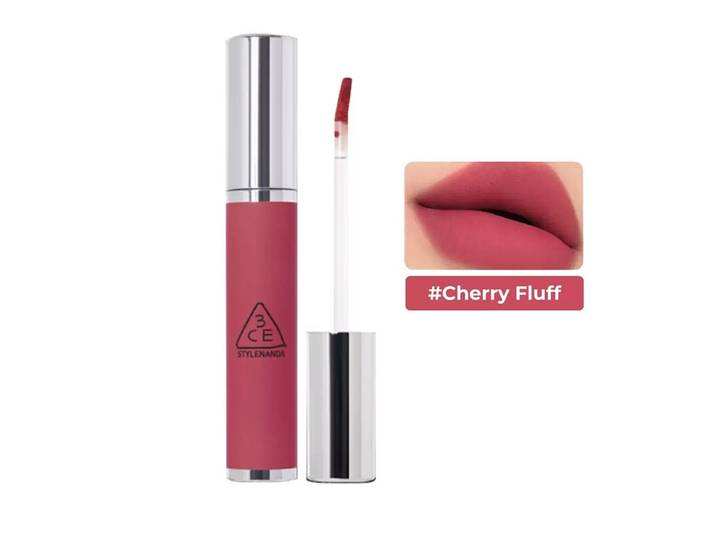 3CE Soft Matte Lip Mud #CHERRY FLUFF Kersensuiker 4 g