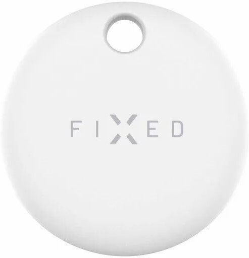 Fixed Tag Dual Bluetooth Tracker - Kompatibel med Apple Find My / Find Hub - Hvid