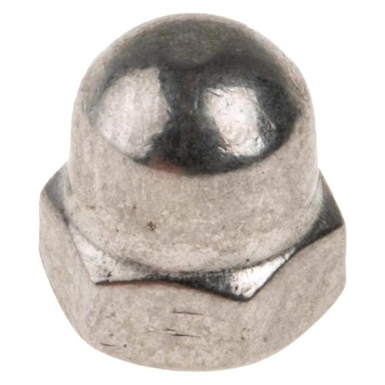 RS PRO Hutmuttern Edelstahl A2 M4 (M4) (2484393)