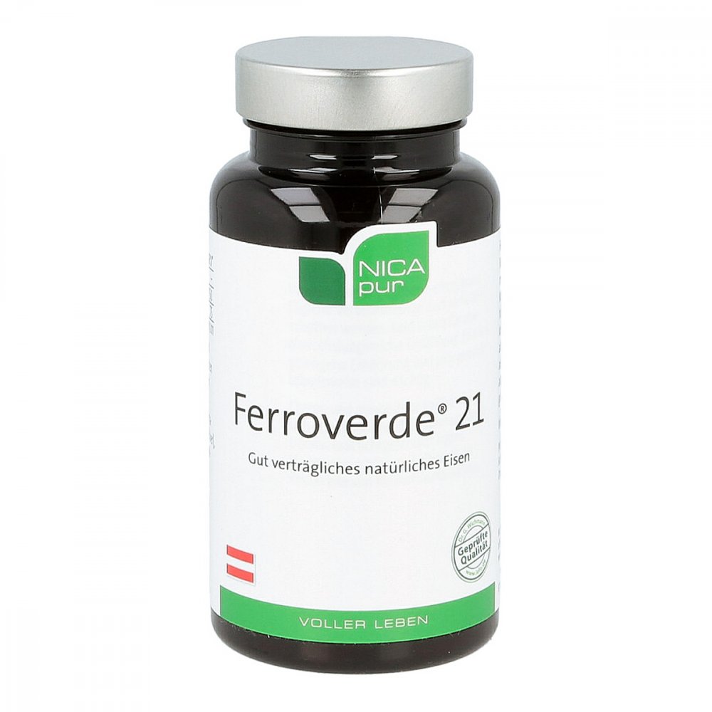 NICApur Micronutrition GmbH Nicapur Ferroverde 21 Kapseln 12645357