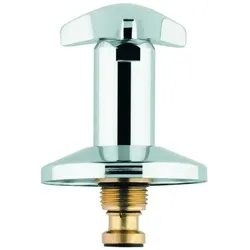Oberteil 11501 für UP-Ventile Trecorn Griff Markierung blau 1/2" chrom