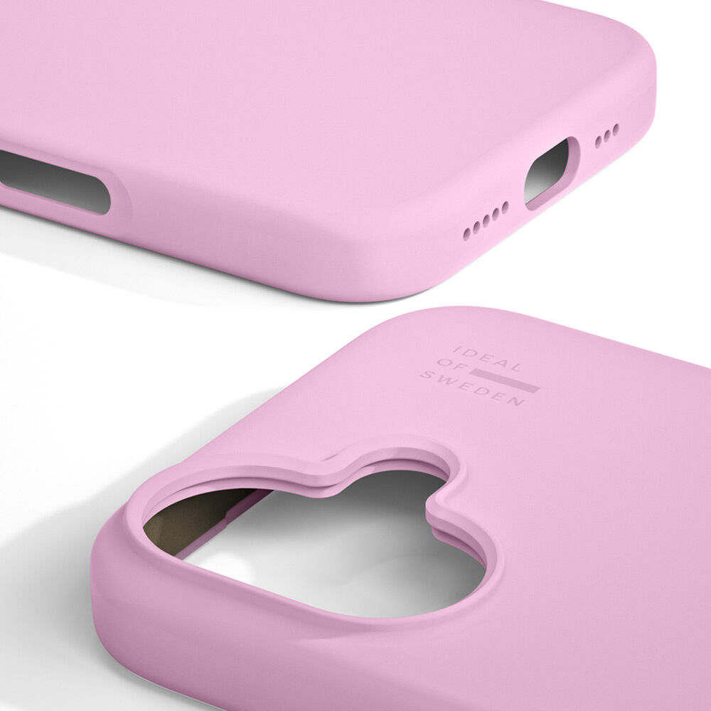 Apple iPhone 17 iDeal of Sweden Silicone MagSafe Suojakuori, Bubblegum Pink