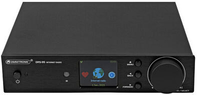 Omnitronic DRS-95 Internetradio Schwarz