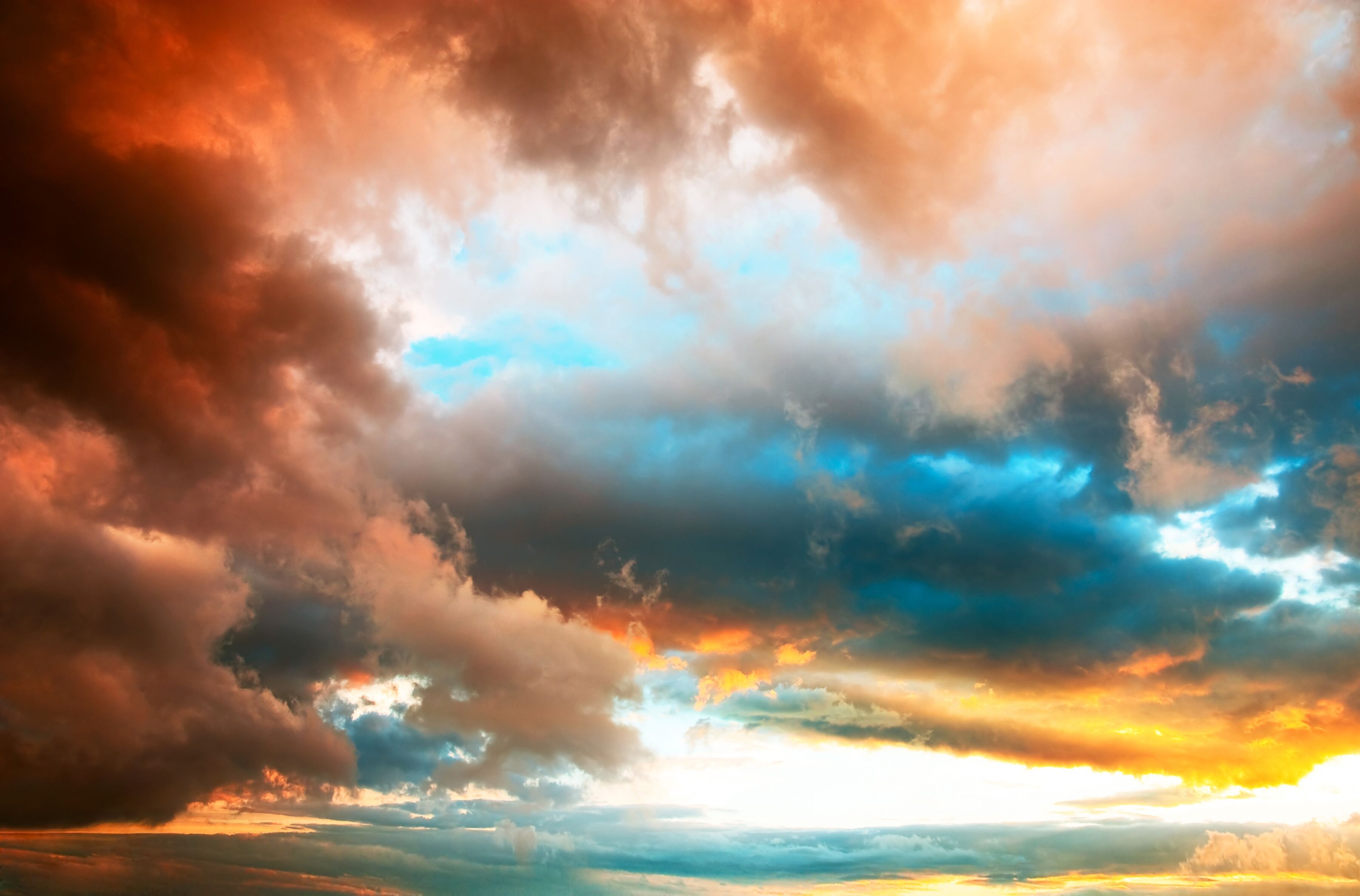 Fototapete PAPERMOON "Dramatic Sunset", bunt, B:2,5m L:1,86m, Vlies, Tapeten, Fototapete bunt B/L: 2,5m x 1,86m, Bahnen: 5 Stk.