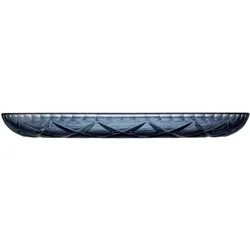 Lyngby, Serviergeschirr, Sorrento Platte Glas blau 30cm