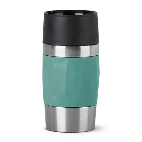 Tefal Travel Mug Compact Thermosbeker - Groen/Turquoise - 300 ml