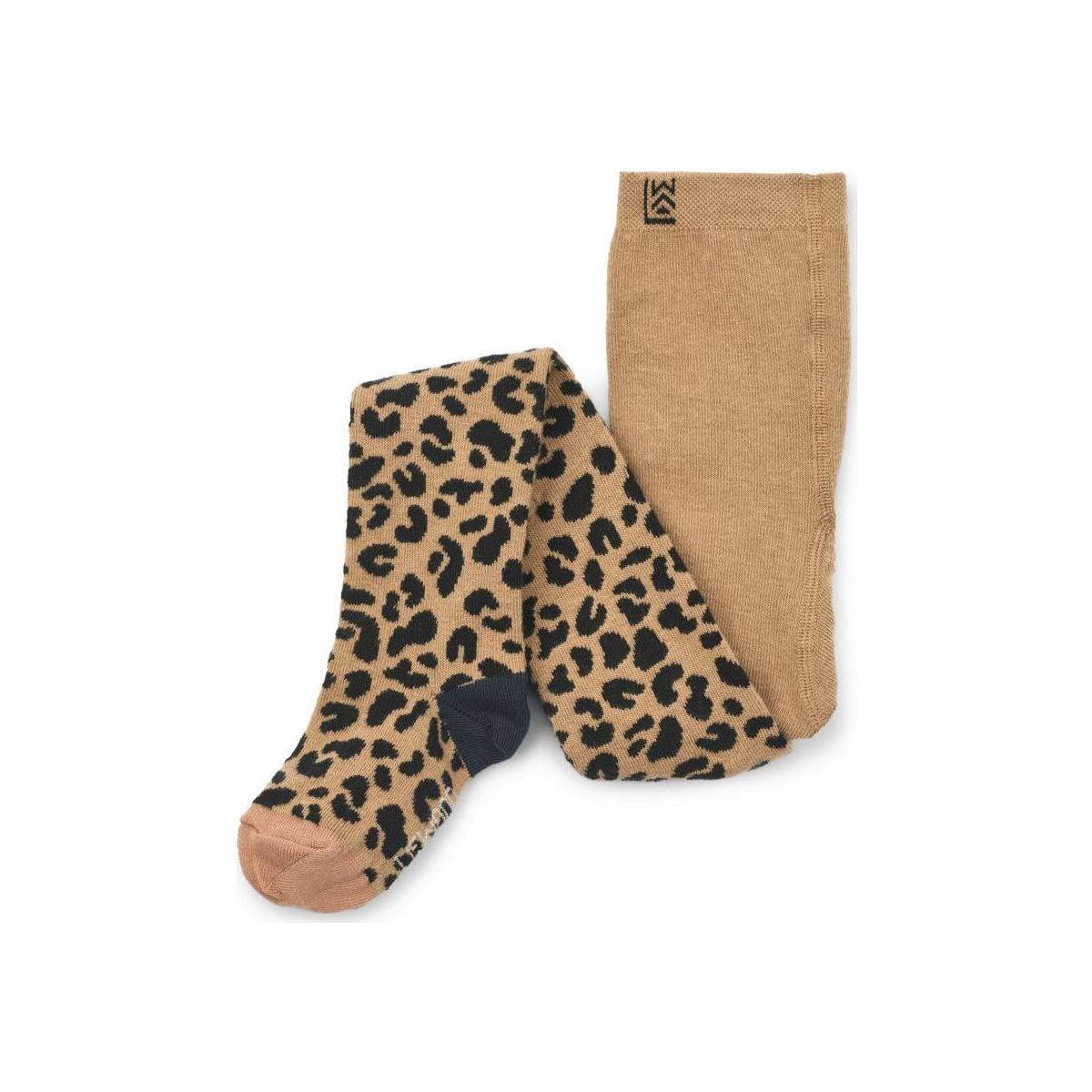 Liewood Silva Tights mini leo oat / oat (2318) 86/92 LW18396-2318-86/92-CU