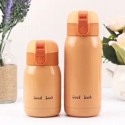 Modern Harvest Tools & Trends Mini Thermos Cup, Stainless Steel Vacuum Flask   Insulated Pocket Cup For Coffee, Tea & Hot Water (Kids Gift) orange 360ml