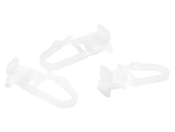 Sun + Shadow Mini-Maxi Vorhanggleiter mit Haken 20 Stück