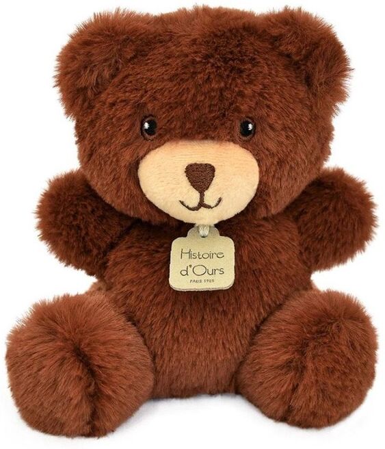 Peluche Les Doux Animaux Bébés : Ours brun - Histoire d'Ours