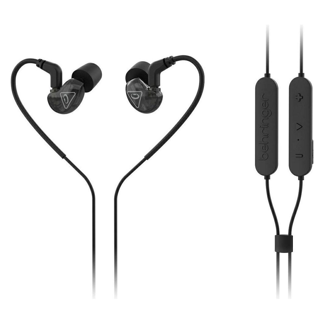 Behringer SD251-BT Słuchawki dokanałowe Bluetooth ze złączem MMCX (7 h, Kabelgebunden, Kabellos) (27000910)