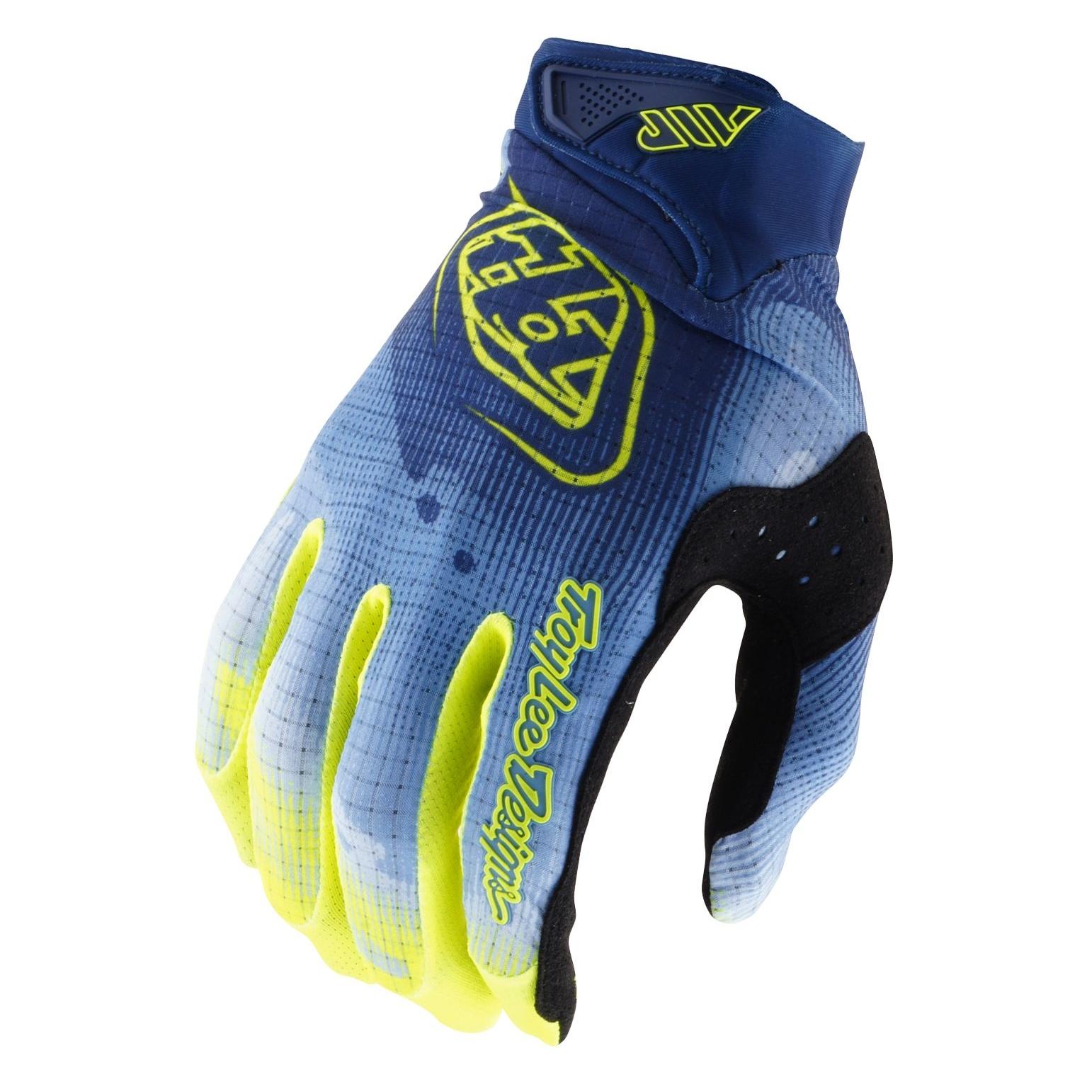 Troy Lee Designs Air Handschuh, Illusion, slate/ flo yellow, M (M) (74644360)