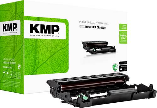 KMP Trommel ersetzt Brother DR-2200, DR2200 Kompatibel Schwarz 12000 Seiten B-DR22 1257,7000