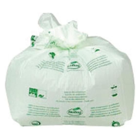 Biobag International Kompostierbare Beutel biobag, 30 l, 51 x 60 cm, 30 my, Rolle mit 25 Beuteln (25x, 30 l) (187607)