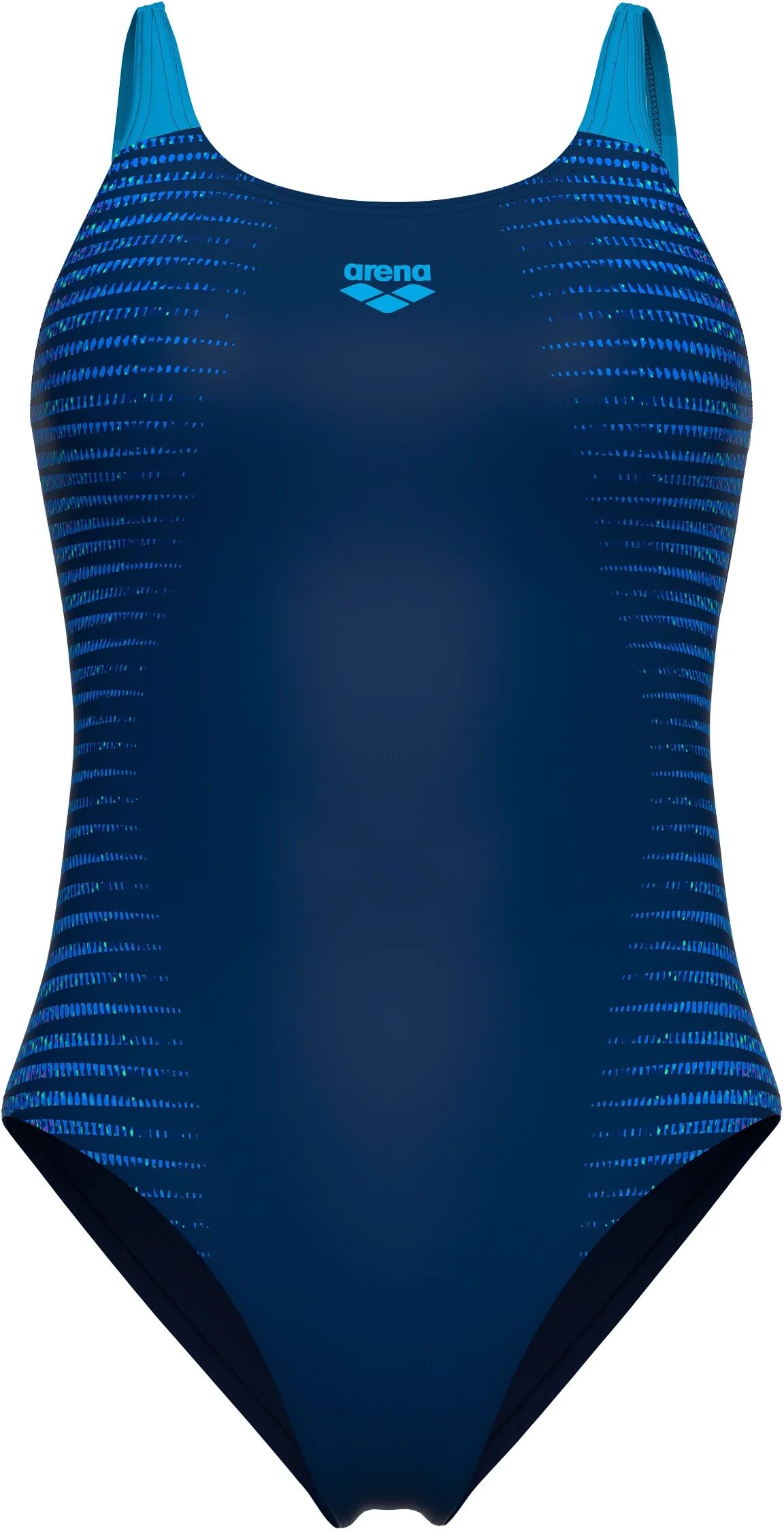 arena Feel Damen-Badeanzug Side Placement U Back Bustier - Gr. 38 - dunkelblau
