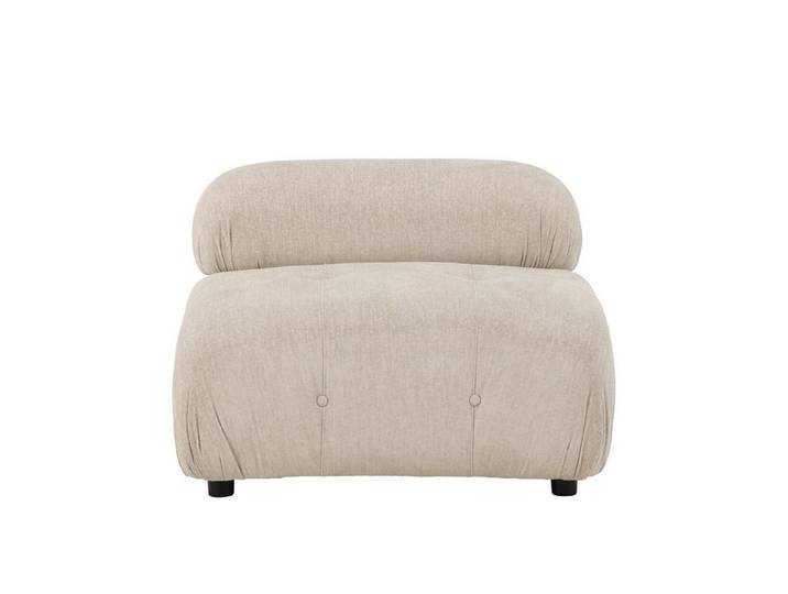 Venture Home Sofa Mika Modulsofa Mittelmodul beige., 1 Teile
