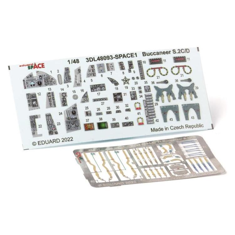Eduard Buccaneer S.2C/D SPACE for AIRFIX (3DL48093)