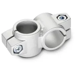Kreuz-Klemmverbinder, Aluminium (132-B30-B30-40-2-BL)