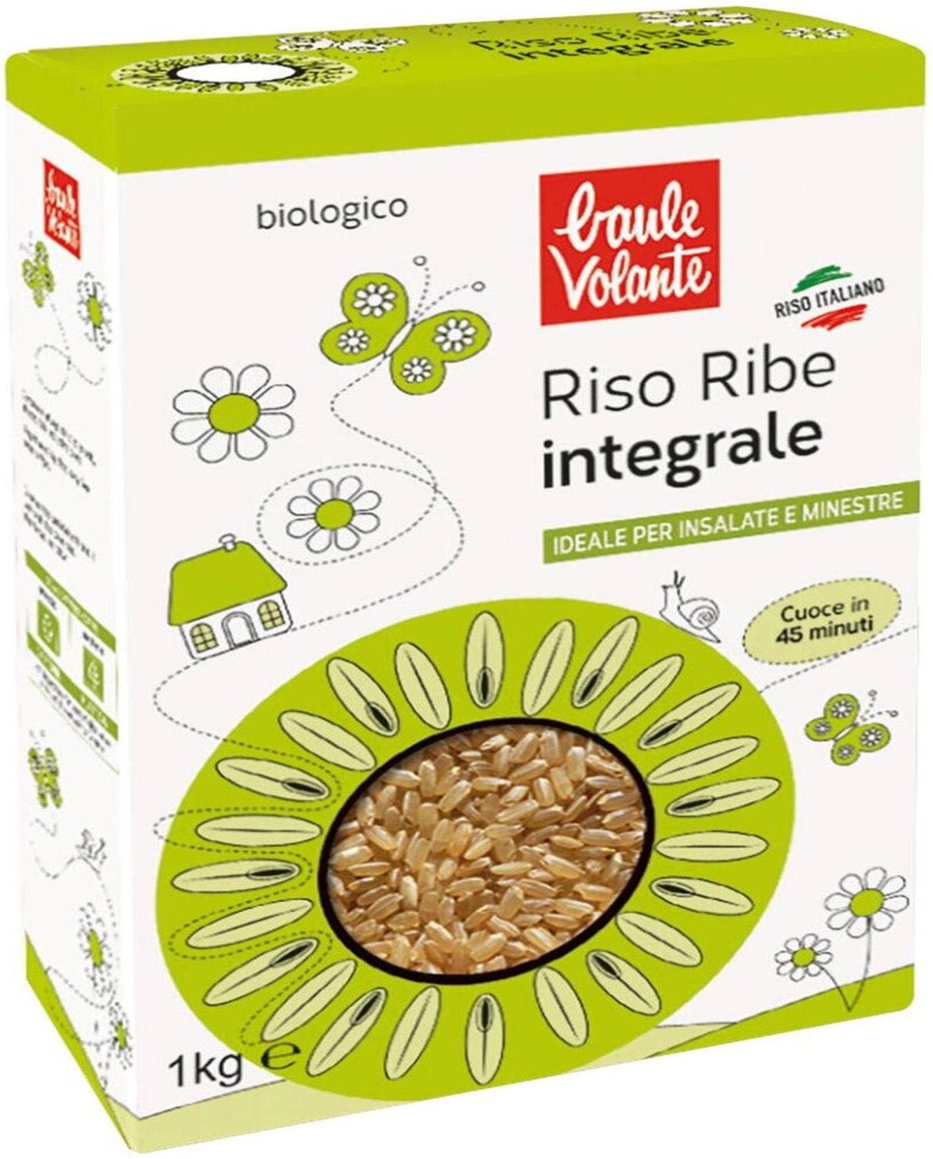 BAULE VOLANTE Riso Ribe Integrale 1000 Grammi 