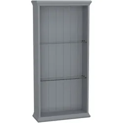 VitrA Valarte Wandregal 62253 53,5x20x113,5cm, wandhängend, Korpus grau matt