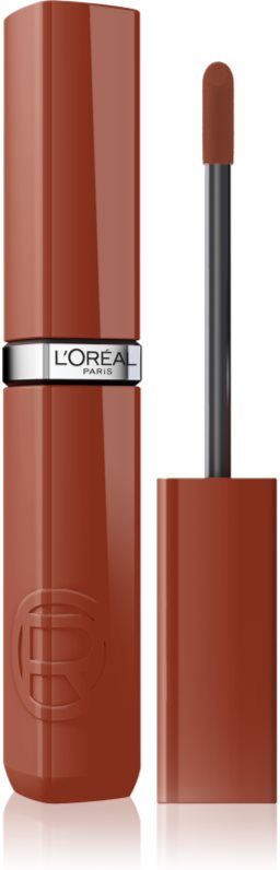 L’Oréal Paris Infaillible Laque Resistance long-lasting liquid lipstick adds moisture and shine shade 223 Toasted Beige 4.3 ml