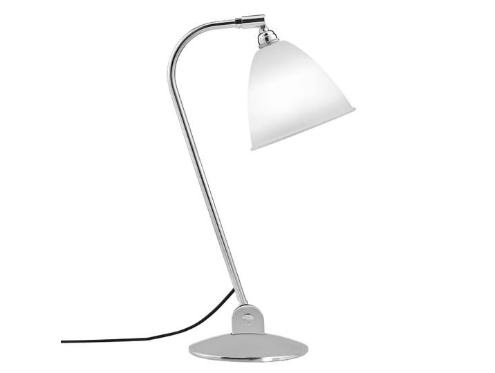 GUBI Bestlite BL2 Tischleuchte Bone China / Chrom