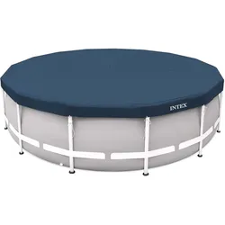 INTEX 28082 Pool Abdeckplane rund 366 cm Poolabdeckung Deluxe mit 20cm Überhang