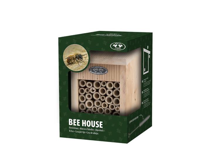 Insektenhotel ESSCHERT DESIGN Esschert Design , braun (bunt), B:15,9cm H:22cm T:15,9cm, Insektenhotels, Insektenhotel, Holzart: Bambus, Erle