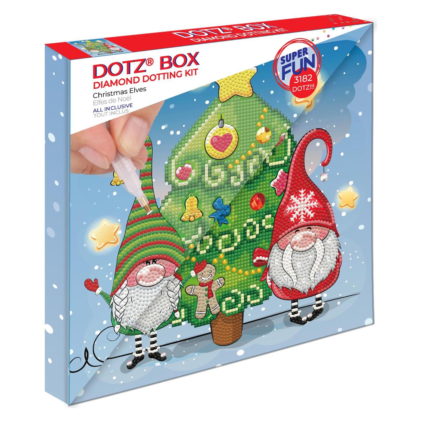 Diamond Dotz Schachtel - Weihnachtselfen (DBX.054)