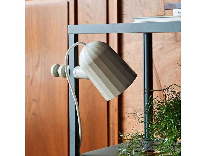 Design Klemlamp Noc Clip, wit / opaal, Woon-/ Eetkamer, Aluminium, Design, Wandlamp design