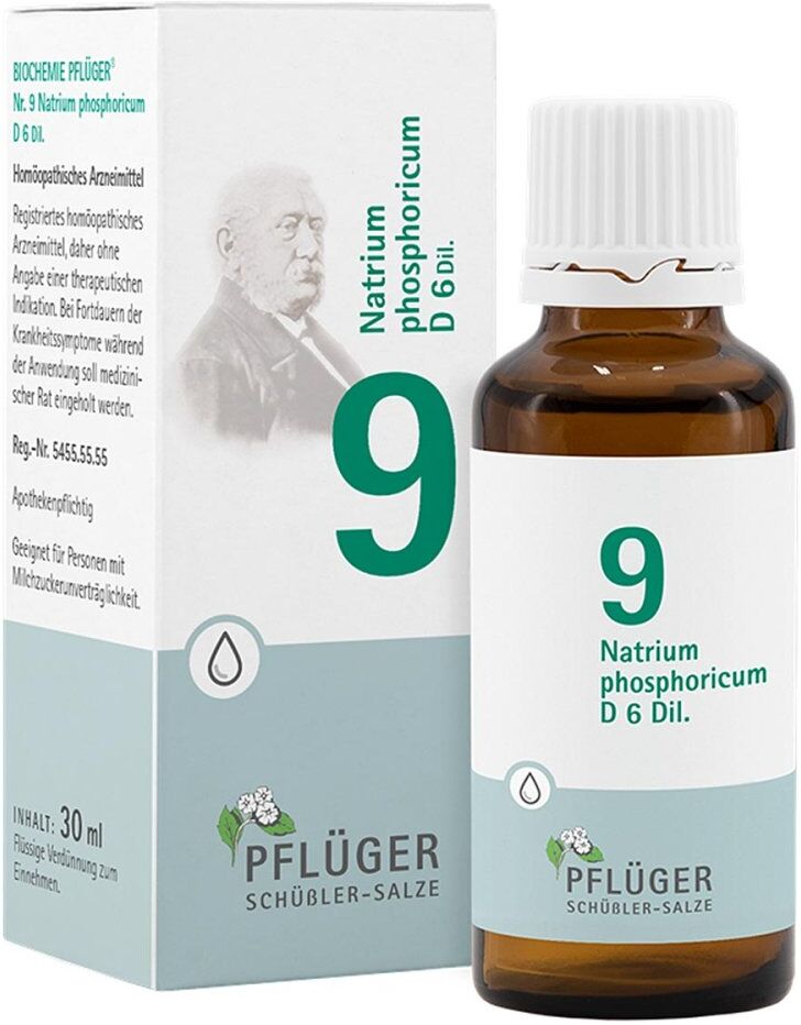 Biochemie Pflüger 9 Natrium phosphoricum D6 Tropfen