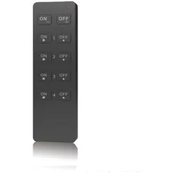ISOLED Sys-Pro SingleColor 4 Zonen Fernbedienung, schwarz ISO-114440