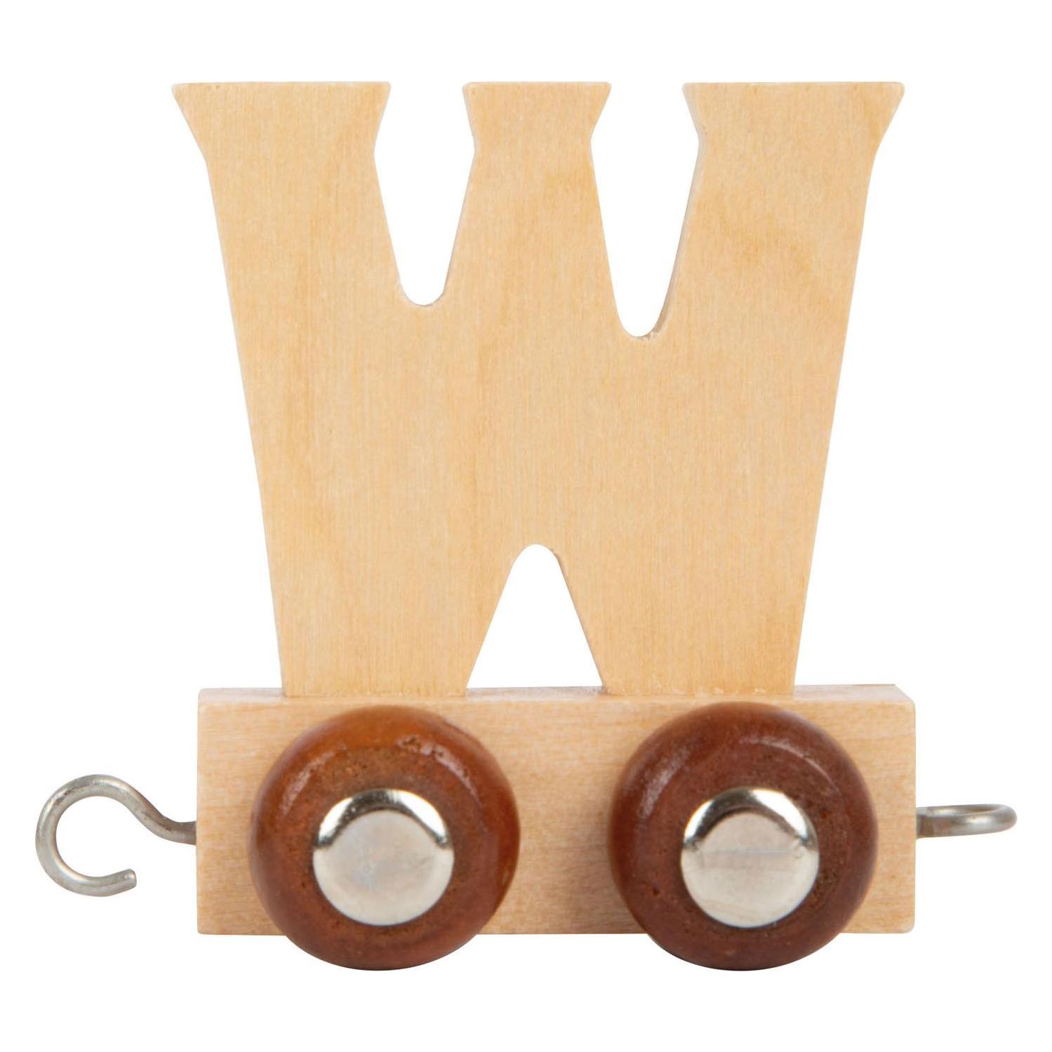 small foot - Holzbuchstabenzug - W - 12 Stück (62094006)