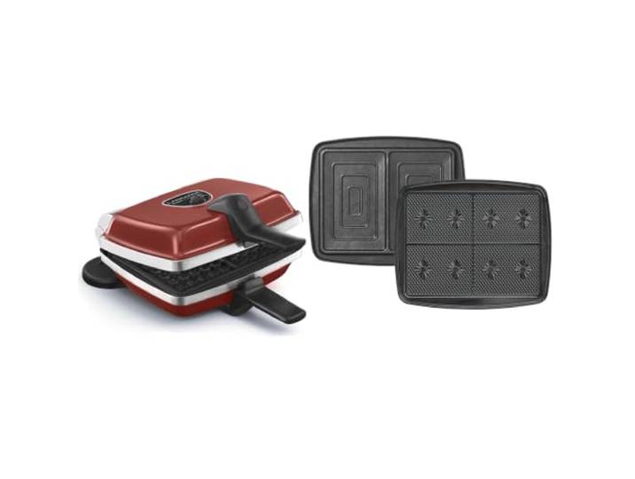 LAGRANGE\, Gaufrier 3 en 1\, modèle Super 2\, 039653\, 1000W Jeux de plaques Gaufres\, Gaufrettes & Croques Monsieur
