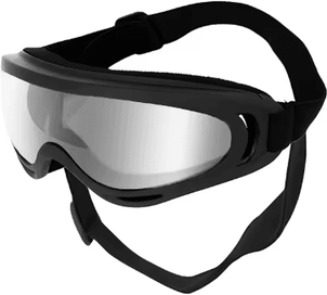 Inspire Picks UV Protection Dog Goggles For Large Dogs Windproof Outdoor Pet Sunglasses silver 18x7.5cm