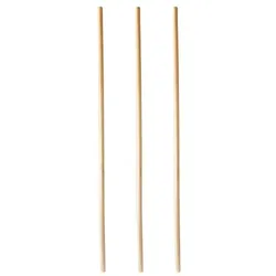 PAPSTAR 1000 Trinkhalme, Stroh "pure" Ø 4 mm · 20 cm