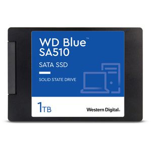 WesternDigital Festplatte WD Blue WDS100T3B0A, SA510, 2,5 Zoll, intern, SATA III, 1TB SSD