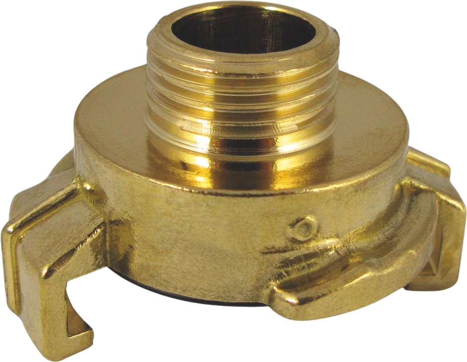 Raccord de tuyau AquaCraft 1 pouce filetage mâle 1001000037 laiton, (diamètre extérieur env. 33 mm)