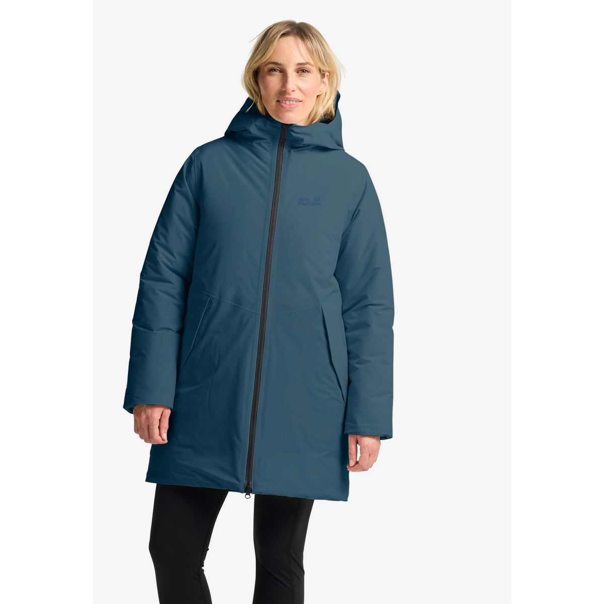 Jack Wolfskin Frost Haven Jacket W aluminium blue (C0539) 2XL A65091_C0539_A14